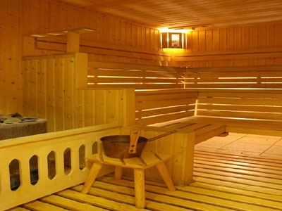 Sauna i basen ��eczki - sauna